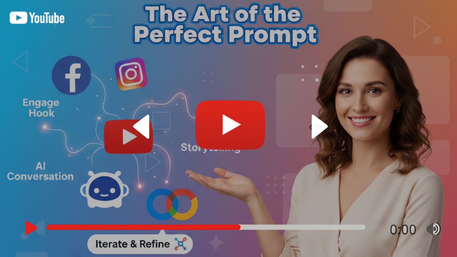 A diagram showing the evolution from simple keyword prompts to complex, structured AI instructions.